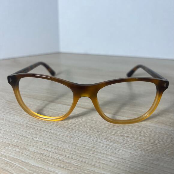 Prada VPR17R TKU-1O1 Eyeglasses Brown Honey Transparent Frames Italy 54-19-145 main image 11